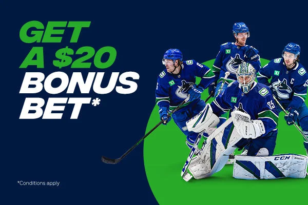 Canucks $20 Bonus Bet